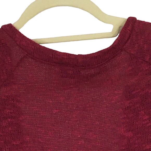 Urban Outfitters Short Sleeve Open Front Sweater Cardigan Roll Tab Sleeves Small - Picture 11 of 12